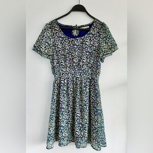 From Japan 🇯🇵 - Majestic Legon floral dress XS-S